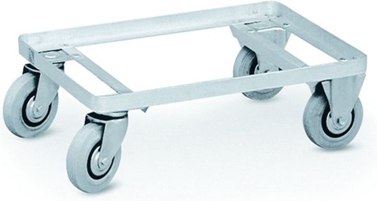 ZARGES W150 - Versnelling Wagon voor 600x400 mm - Aluminium Chassis - Belastbaar tot 150 kg