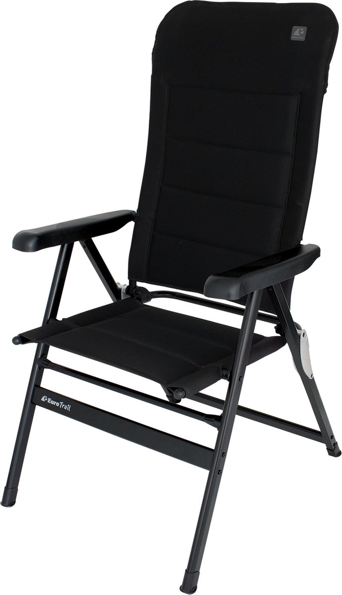 Eurotrail Campingstoel Grenoble - Zwart