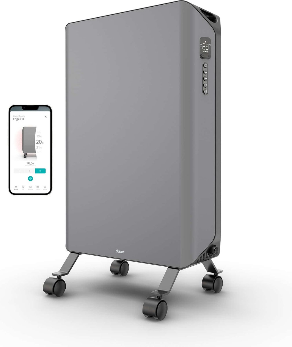 Duux Edge Oil 2000 Grijs