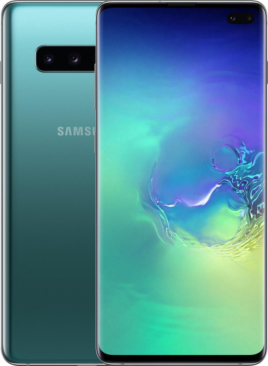 Samsung Galaxy S10+, 8GB intern, 128GB opslag Groen