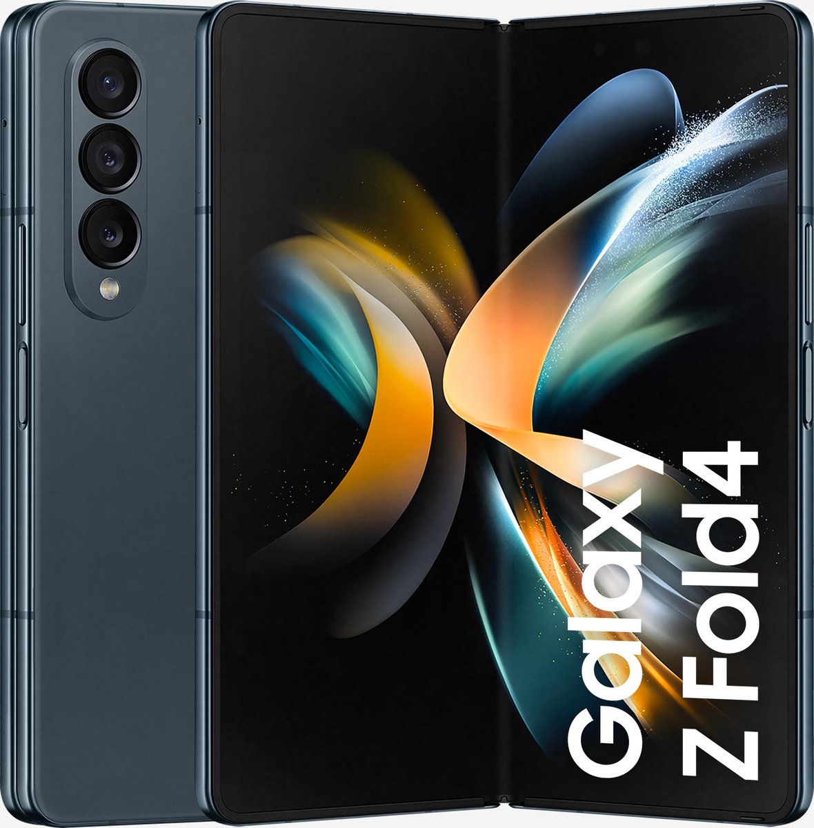 Samsung Galaxy Z Fold4, 256GB opslag Grijs, Groen