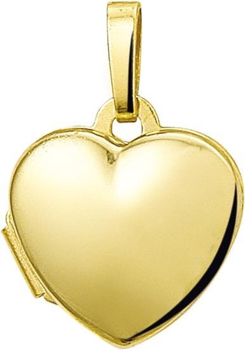 Marie Celeste medaillon hart - Goud