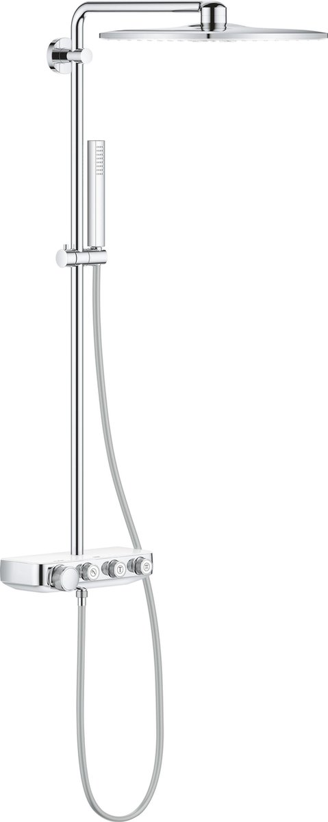 GROHE Euphoria SmartControl 310 Cube Duo Regendouche -□ 31 cm - Vierkant - Wit