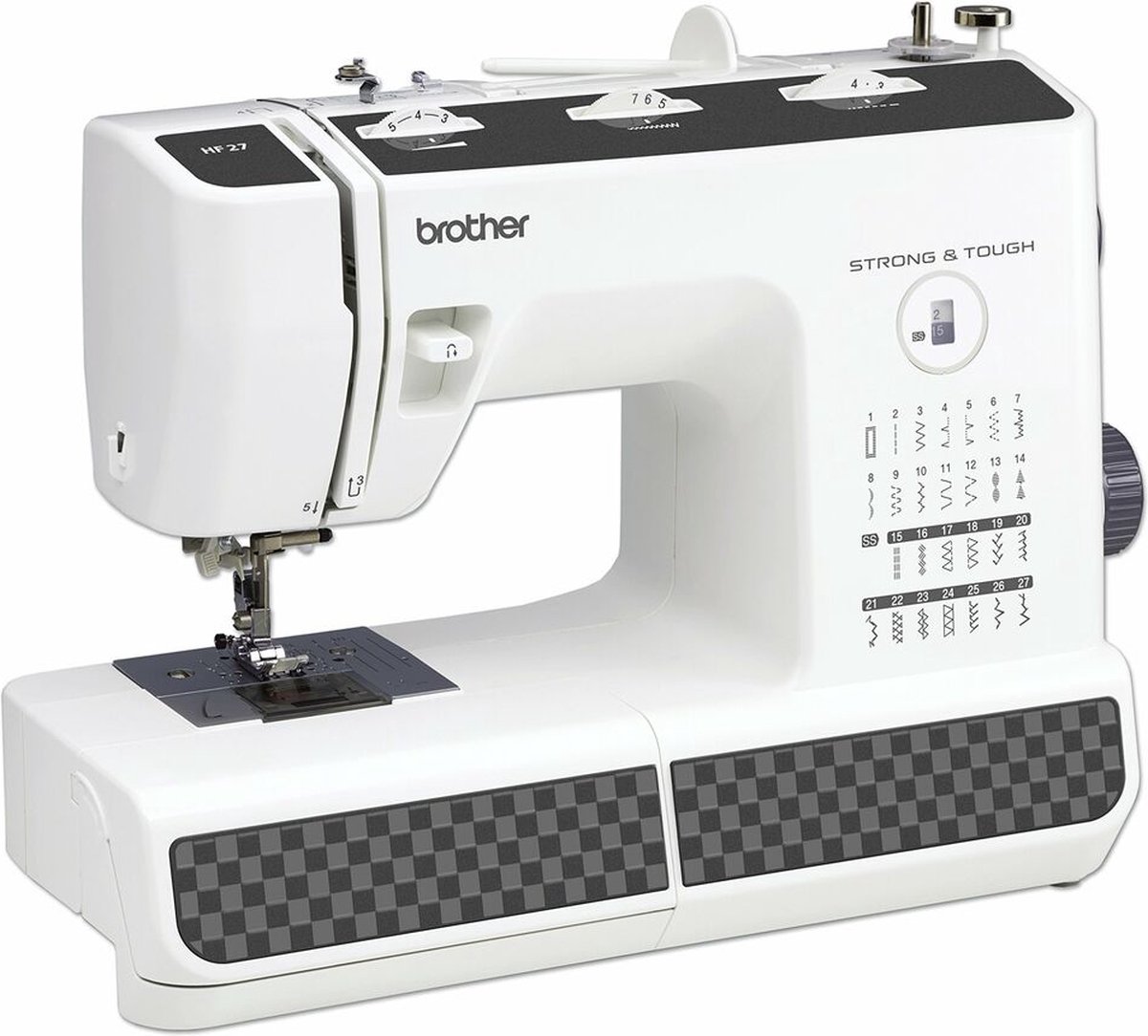 Brother HF27 naaimachine voor dikke stoffen 27 steken