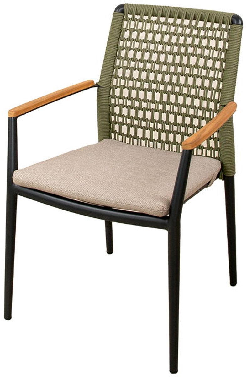 Masonville dining stoel midnight grey forest green - Oosterik home