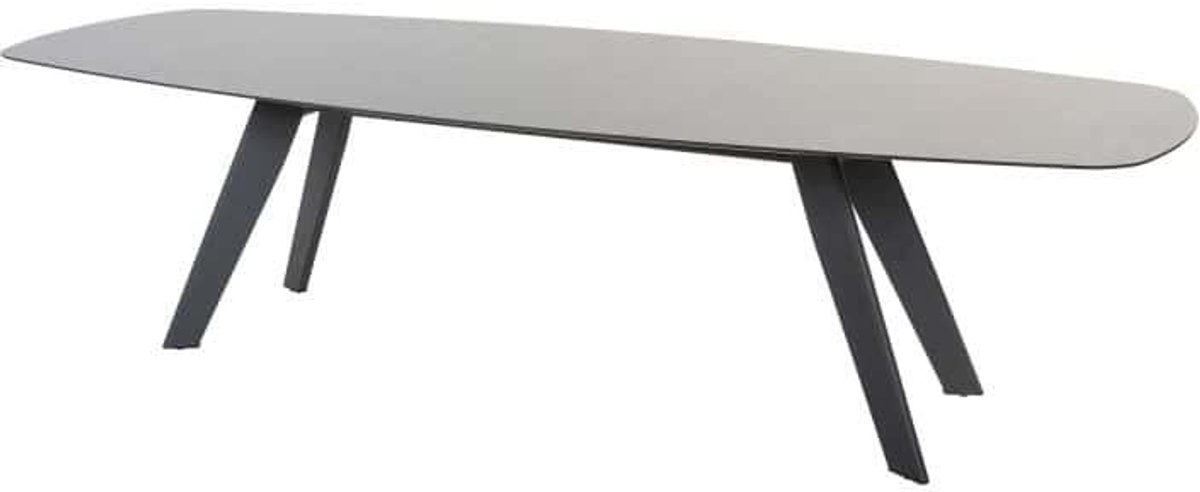 Montana tafelblad HPL slate antraciet 280 x 113 cm barrel 4SO - 4so