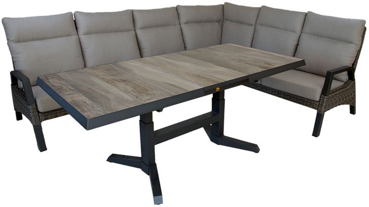 Rollinsville dining hoekset coffee brown - Oosterik home