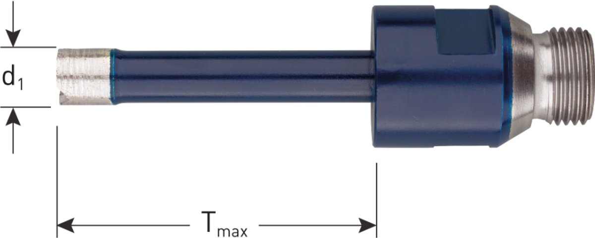 Rotec Natuursteenboor 65x50mm 1/2'' (M) - 7730650
