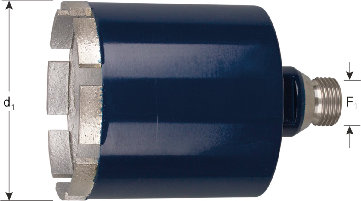 Rotec Dozenboor NAT ø85x70x1/2'' (M) - 7700851 - 770.0851