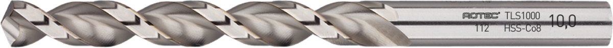 Rotec HSS Spiraalboor DIN 338 N met HM snijkant 15,0 mm - 1181500