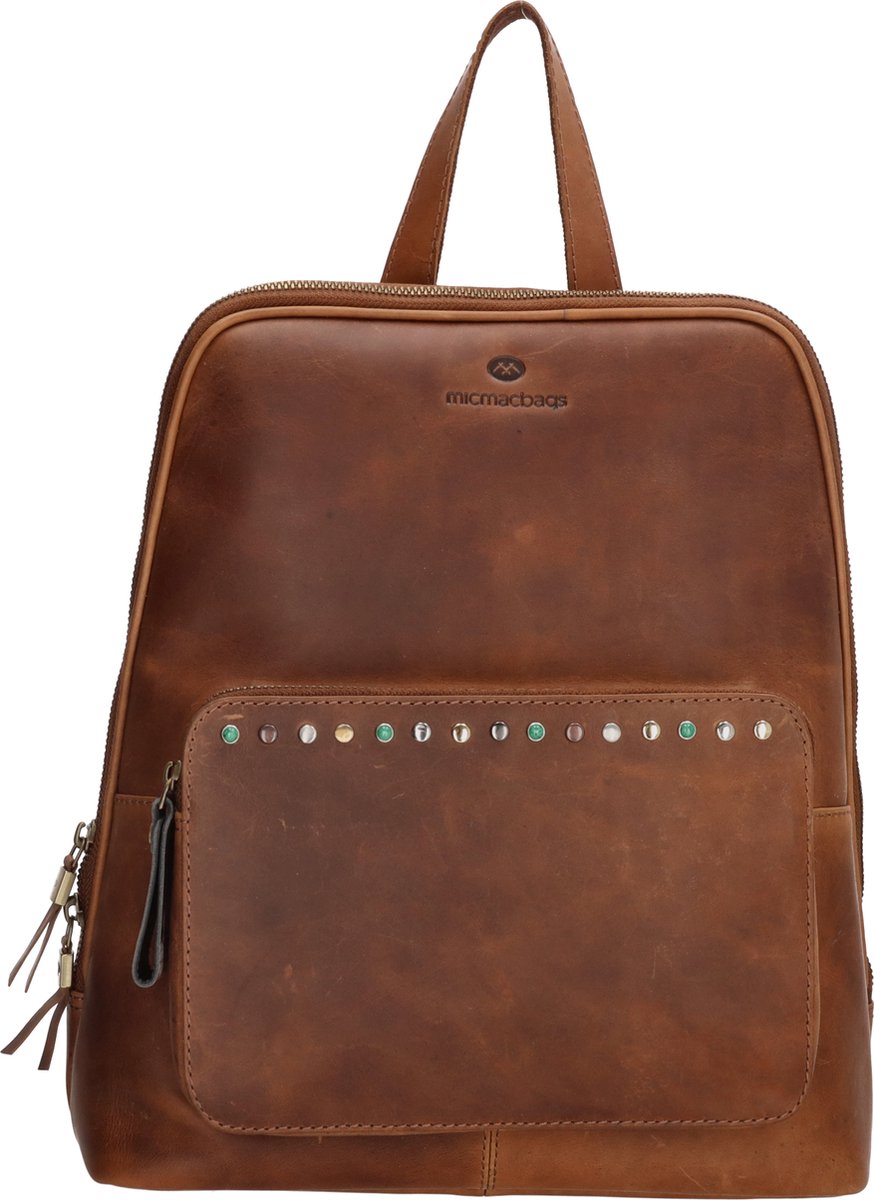 Micmacbags Masterpiece Rugzak - Cognac