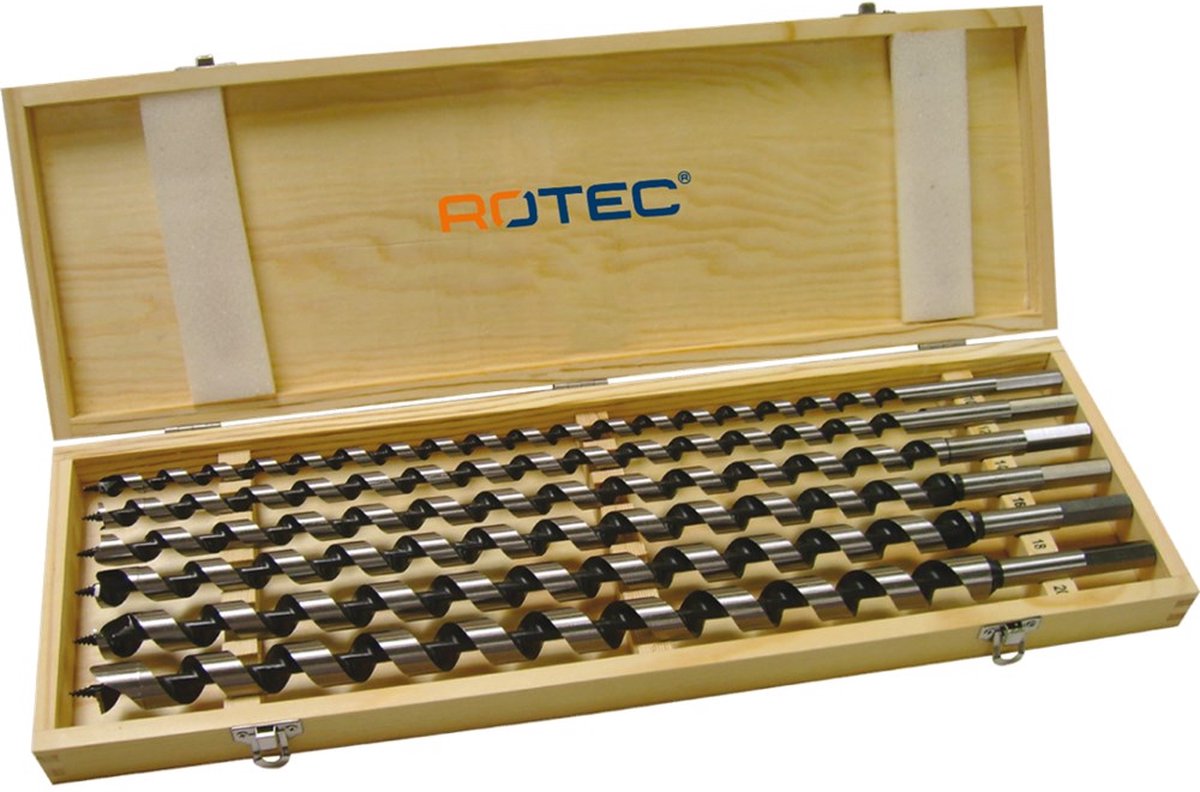 Rotec Slangenborenset '240', 6-dlg., ø10-20 x 460 - 9001062
