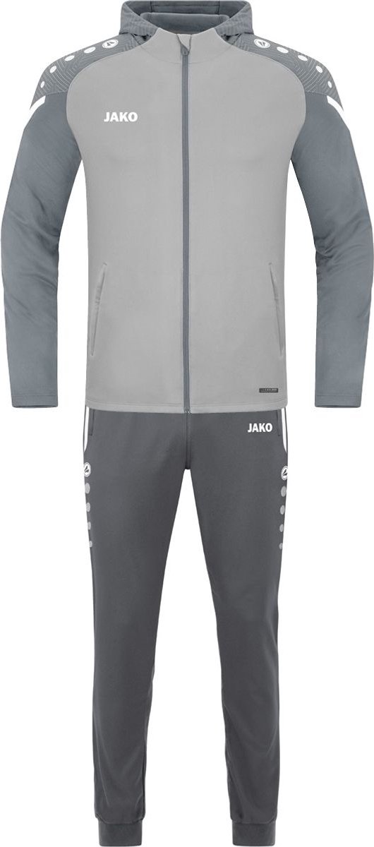 JAKO M9622D Vrijetijdspak Performance Dames - Zachtgrijs/Steengrijs - 44