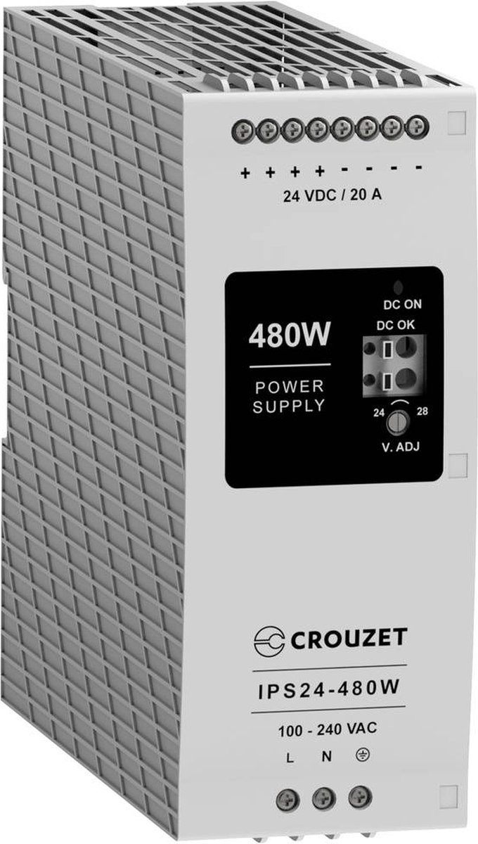 Crouzet Industriële netvoeding 24 V 20 A 480 W Inhoud: 1 stuk(s)