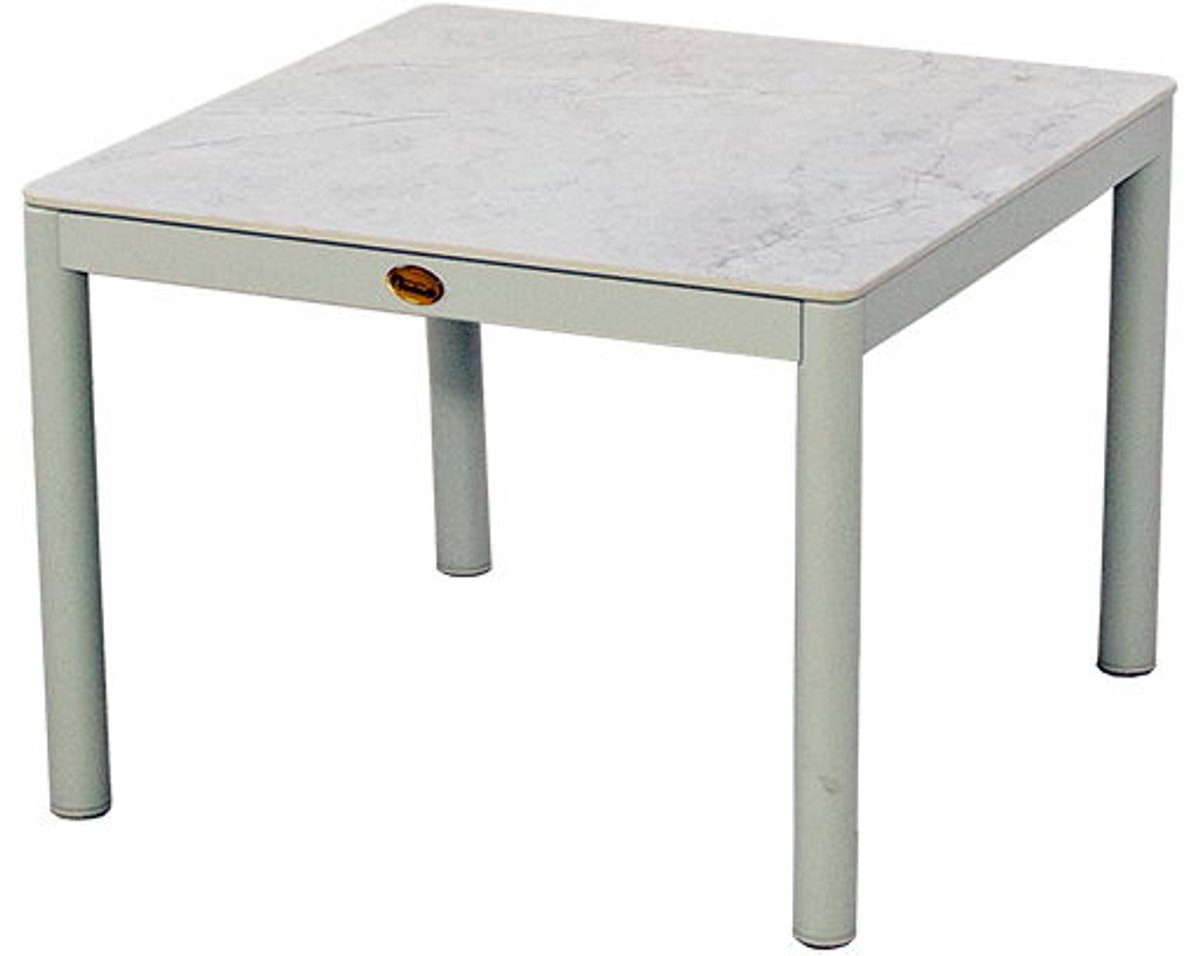 Colton bijzettafel sunny creme 59 x 59 cm - Oosterik home