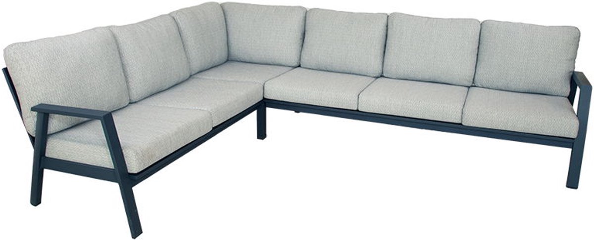 Morrison dining hoekset midnight grey - Oosterik home