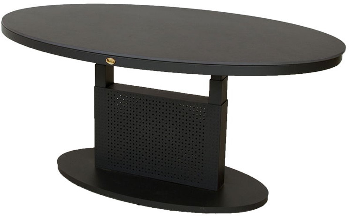 Pine Valley verstelbare lounge tafel midnight grey 150 x 90 cm - Oosterik home