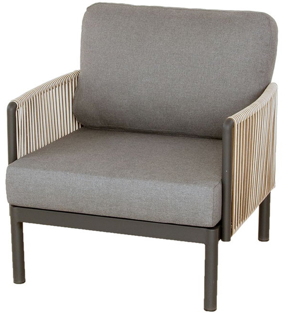 Sidney lounge stoel midnight grey - Oosterik home