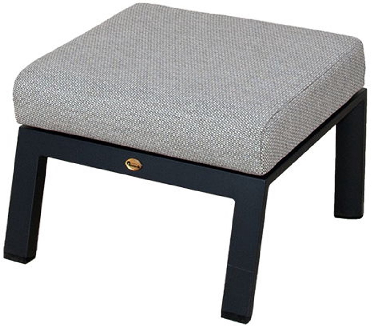 Evergreen voetenbank midnight grey - Oosterik home