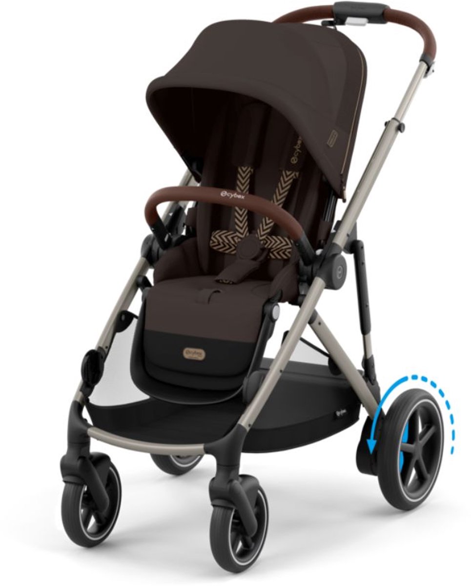 Wandelwagen Cybex e-Gazelle Chocolate Brown/Brown