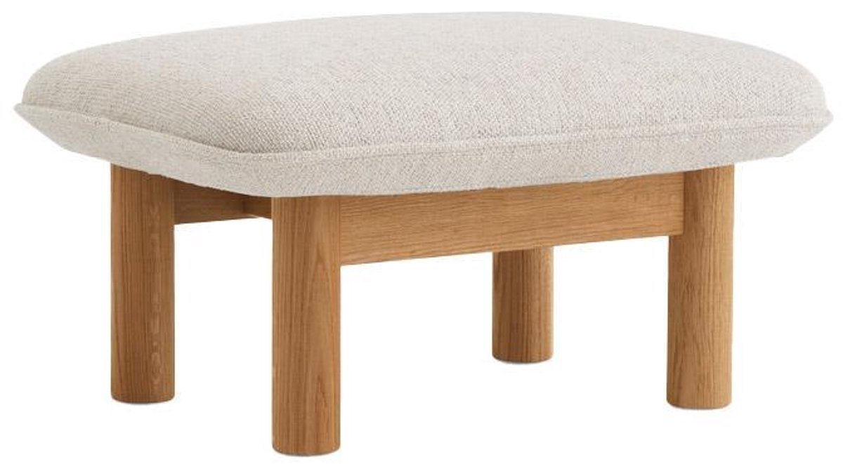 Audo Copenhagen Brasilia Voetenbank Naturel Eiken Moss 011