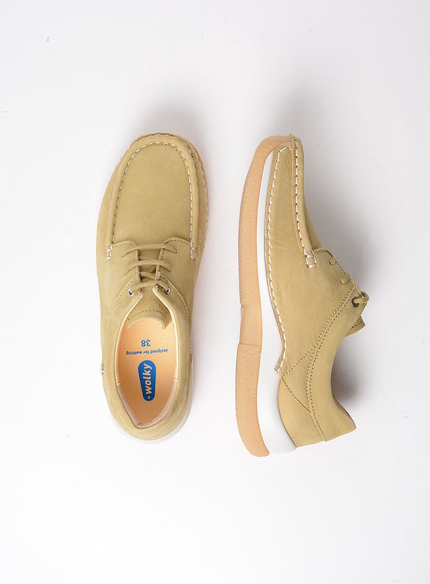 Wolky 00452510 Celebration Timber nubuck Veterschoenen