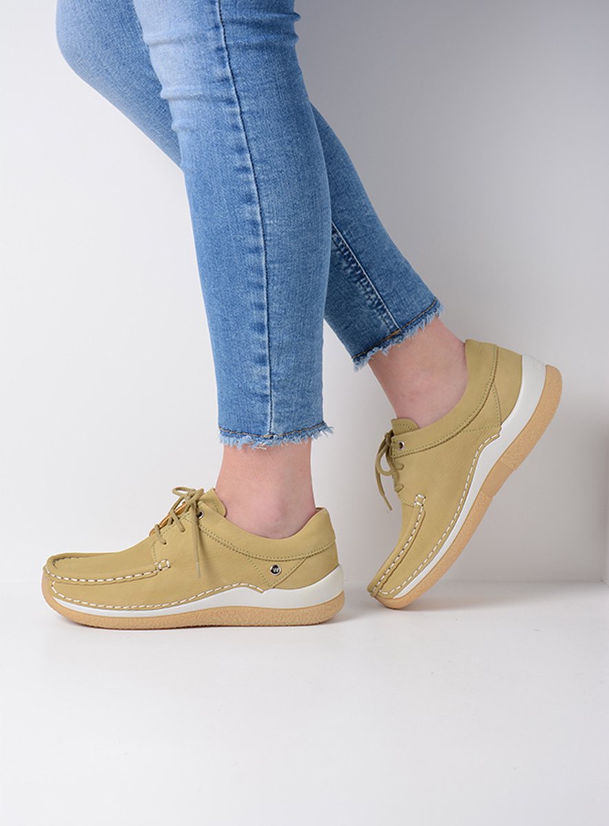 Wolky 00452510 Celebration Timber nubuck Veterschoenen