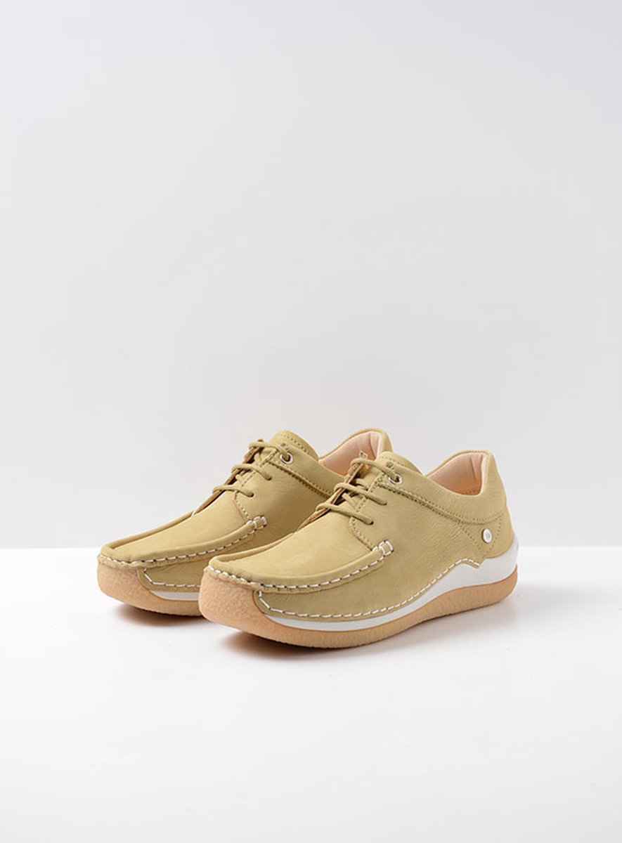 Wolky 00452510 Celebration Timber nubuck Veterschoenen