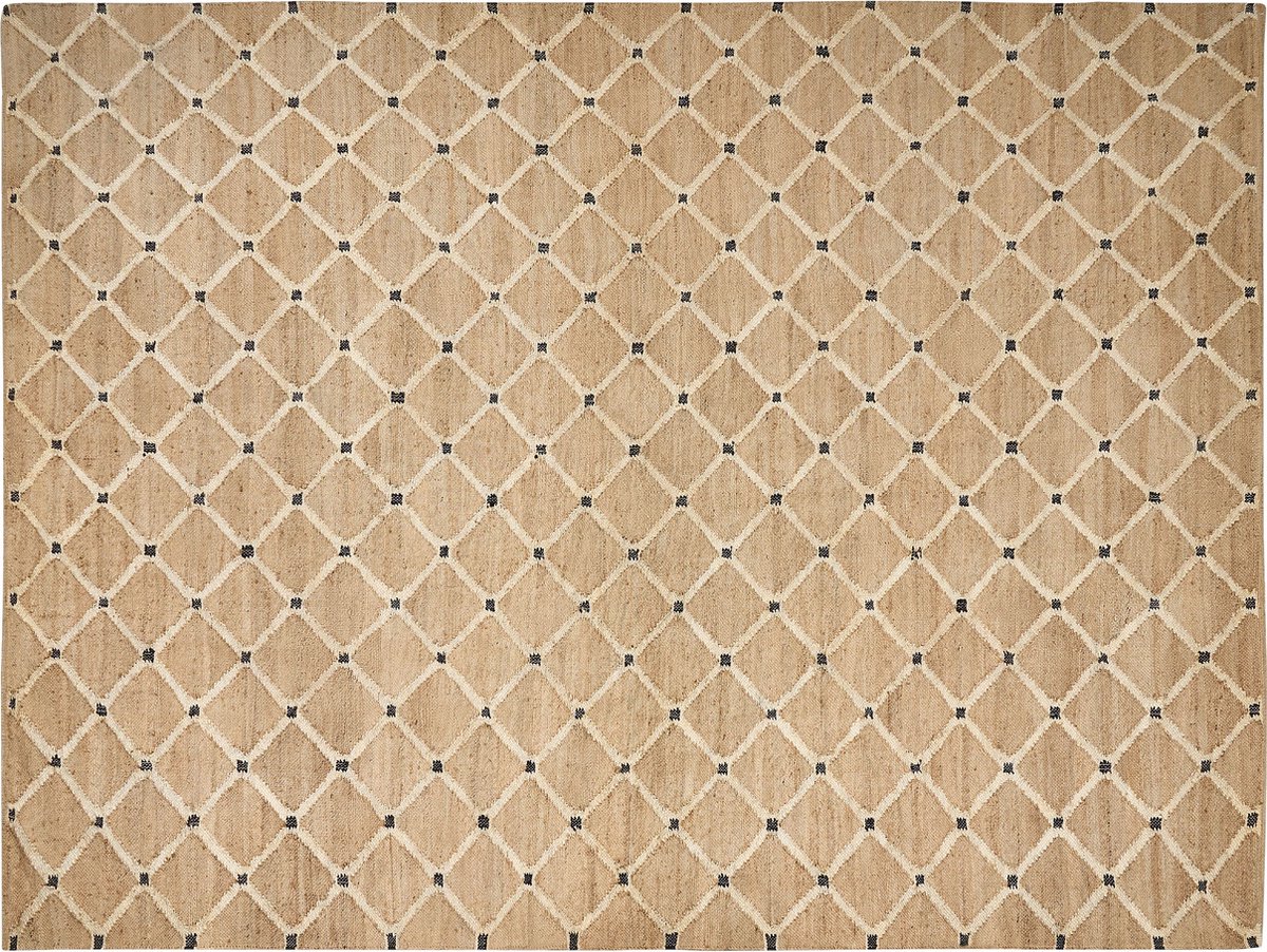 Beliani - KALEKOY - Vloerkleed - Beige - 300 x 400 cm - Jute