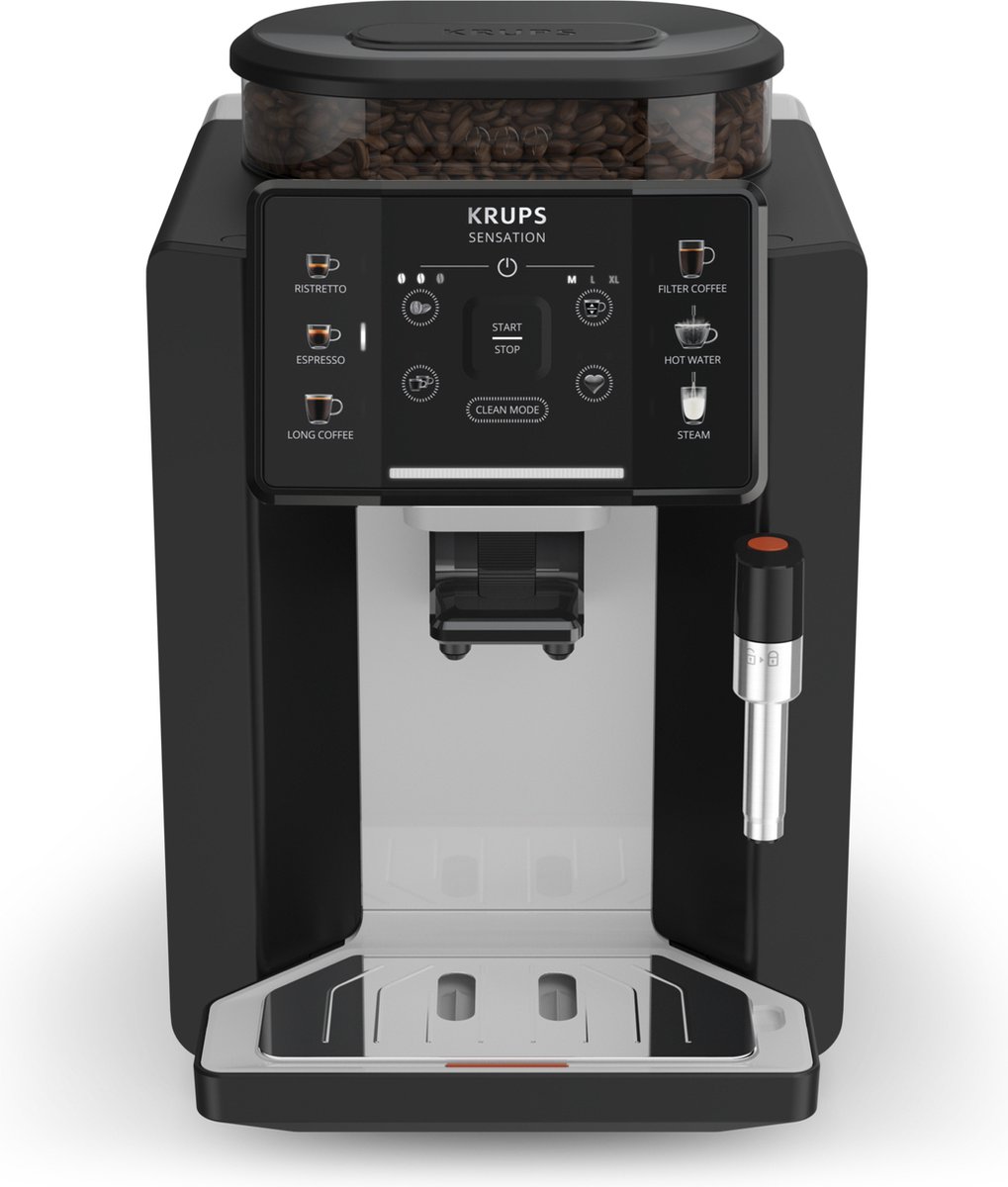 Krups EA910A Sensation EA910A volautomatische espressomachine zwart/nube