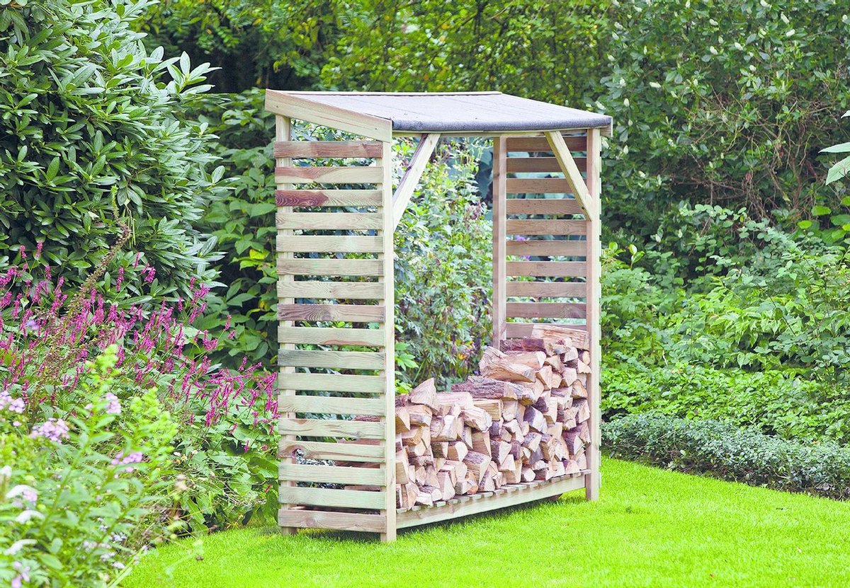 Openhaardhoutberging Tuindeco - Tuindeco