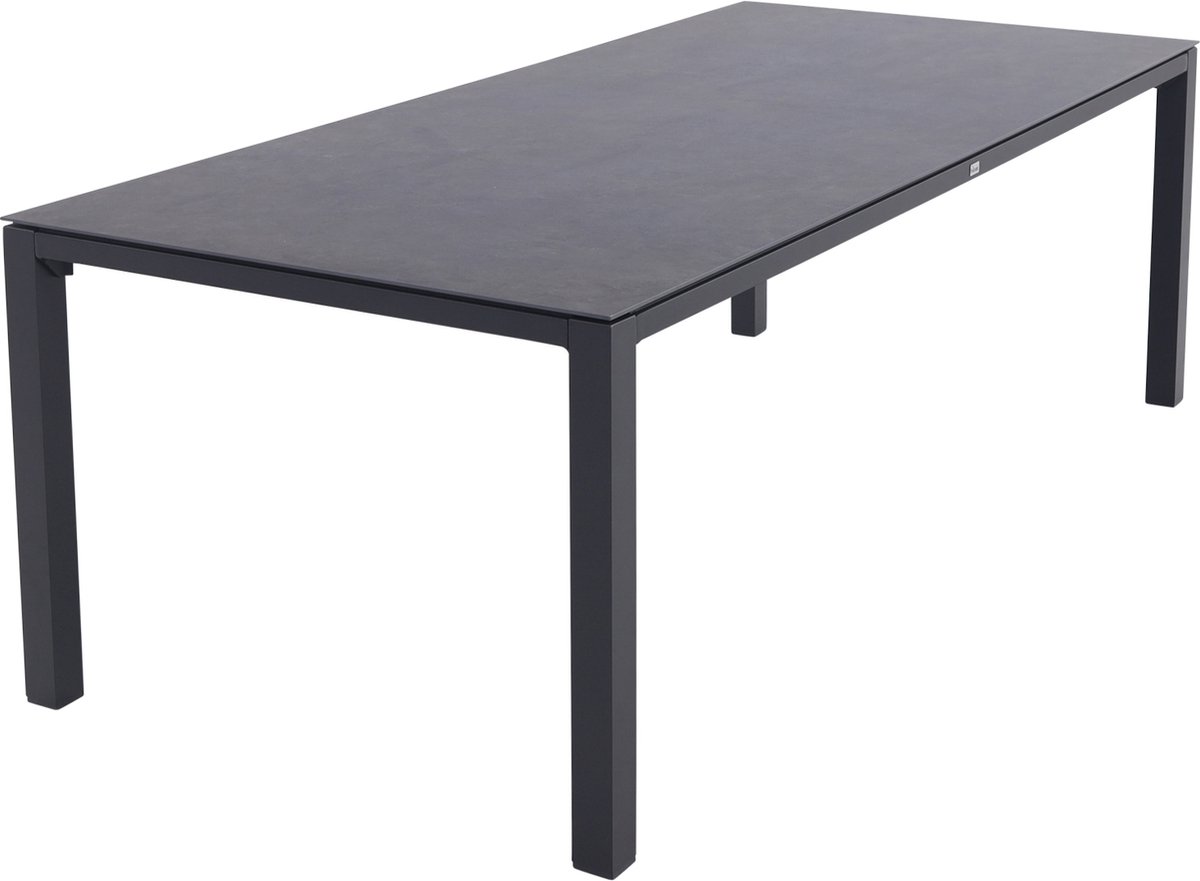 ProLoisirs Chaneo tuintafel - 220x100 cm. - Antraciet