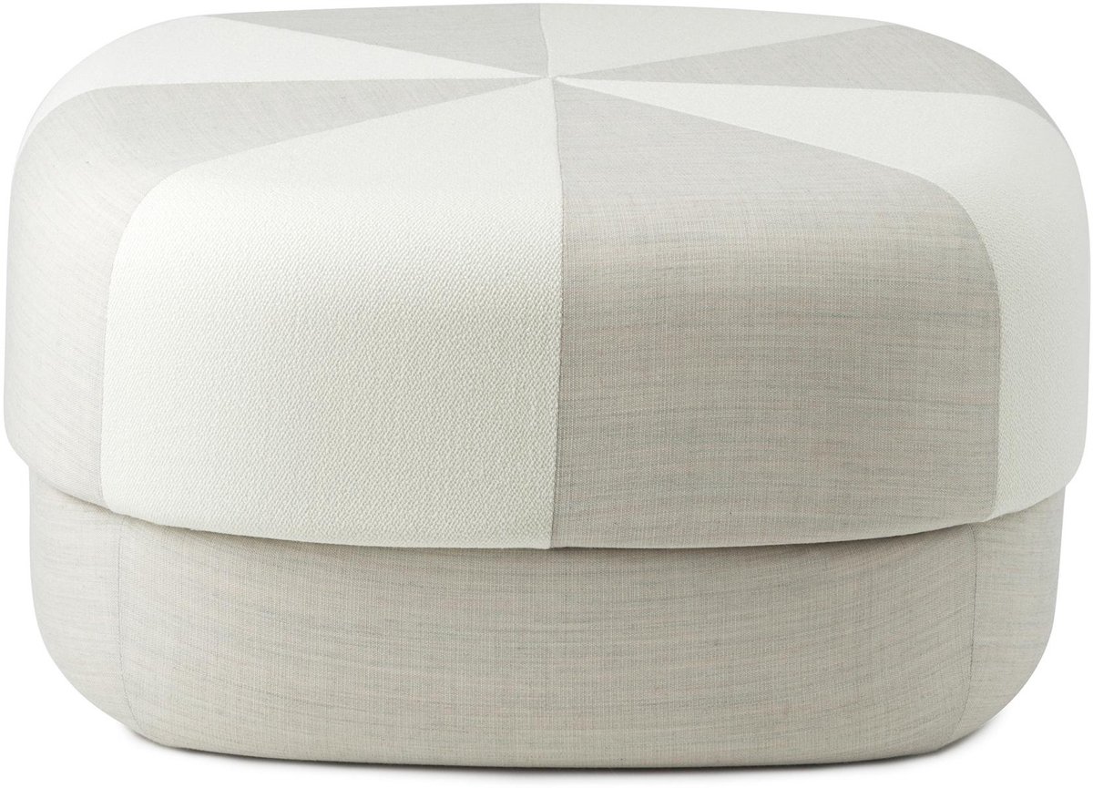 Normann Copenhagen Circus Duo Poef Large Wit
