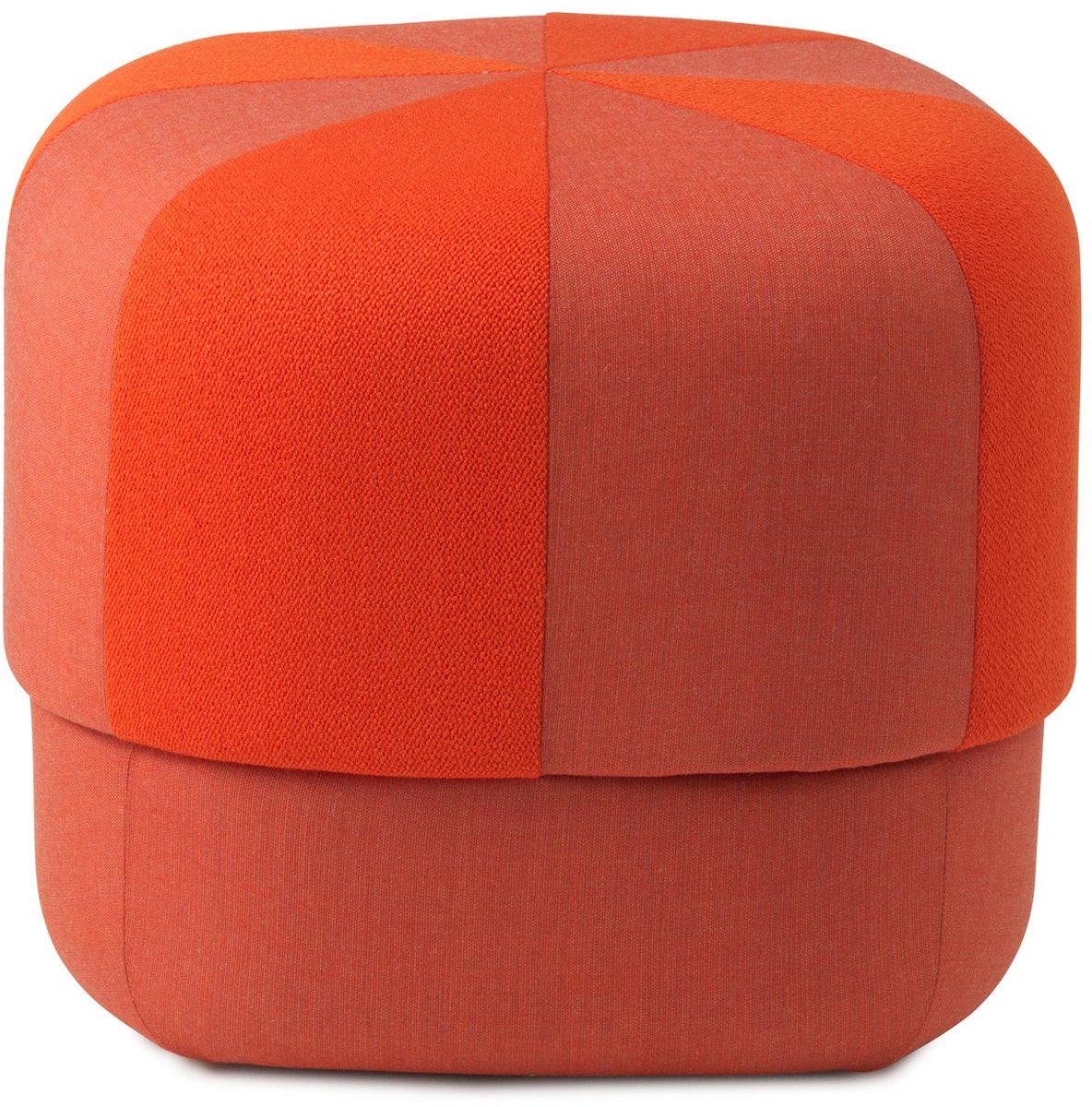 Normann Copenhagen Circus Duo Poef Small Oranje