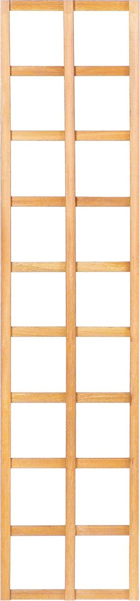 Trellis recht hardhout 180 cm Tuindeco - Tuindeco