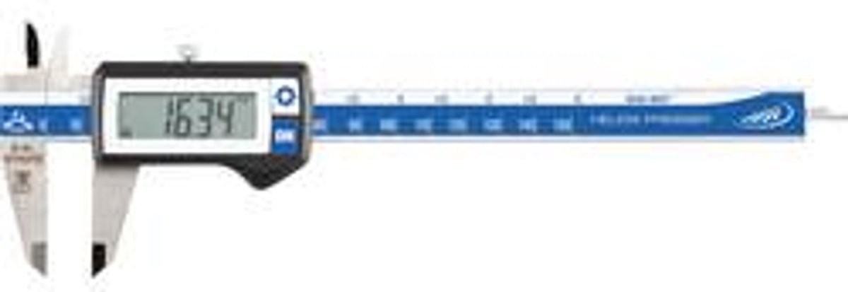 Helios Preisser Schuifmaat | 150 mm | digitaal | hoekig | 1 stuk - 1326417 1326417