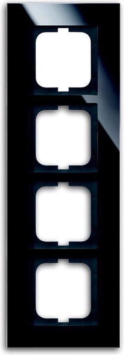 Busch-Jaeger 4-voudig Frame Frame Zwart 2CKA001754A4325