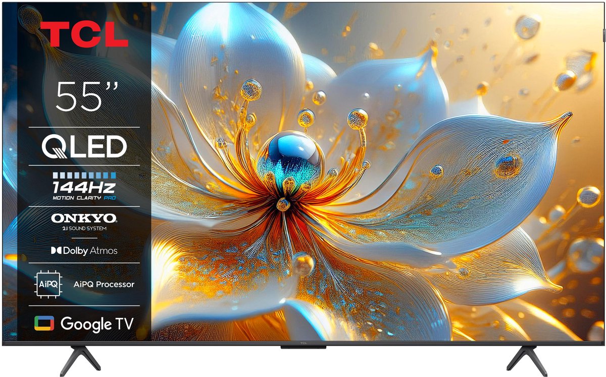 TCL QLED 55T8C (2025) | Smart TV's | Beeld&Geluid - Televisies | 5901292526726