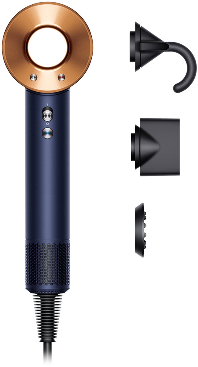 Dyson Supersonic Straight & Wavy Föhn - Haardroger Blue Copper