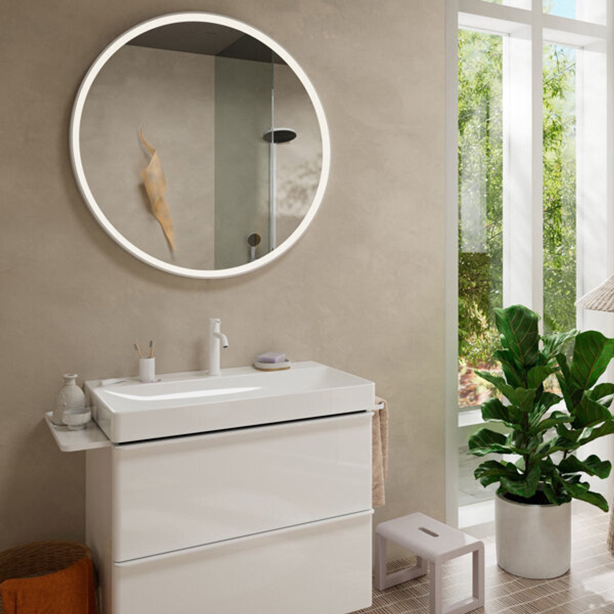 hansgrohe Tecturis S eengreeps wastafelkraan 110 zonder waste chroom