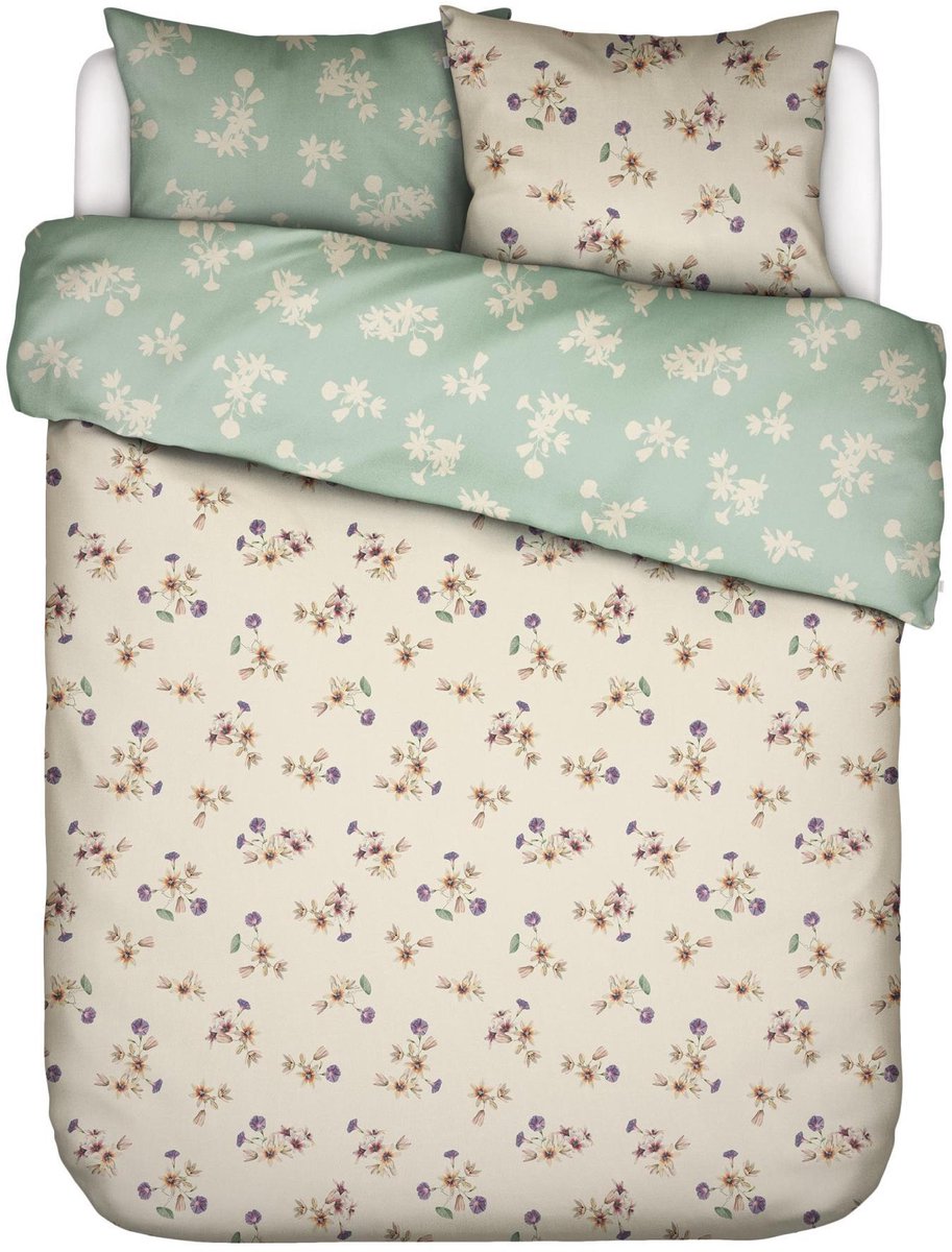 Essenza Fiora Dekbedovertrek 260 x 220|220 cm - Vanille