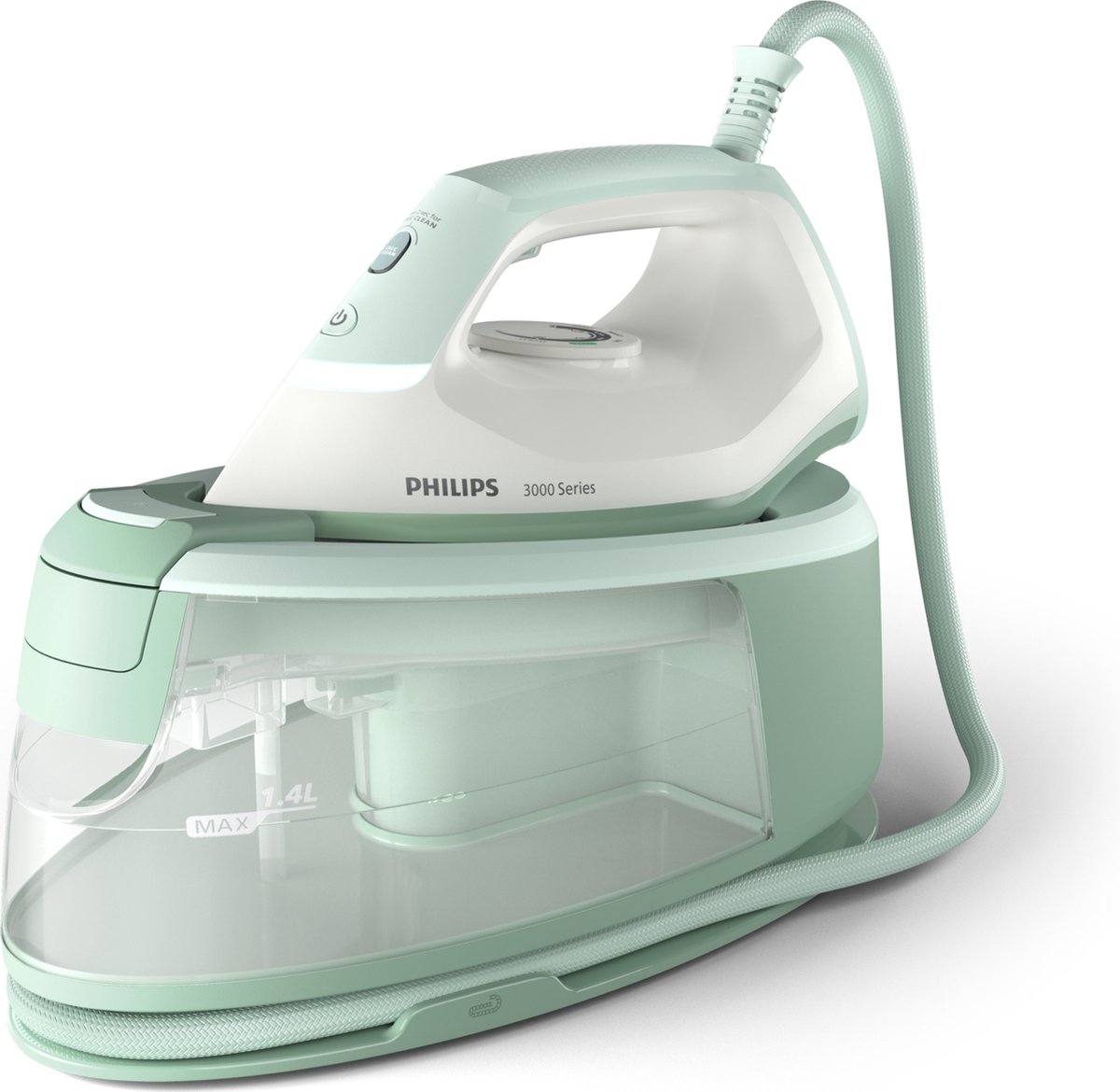 Philips 3000 series PSG3010/70 stoomstrijkijzer station 2400 W 1,4 l Keramische zoolplaat Groen