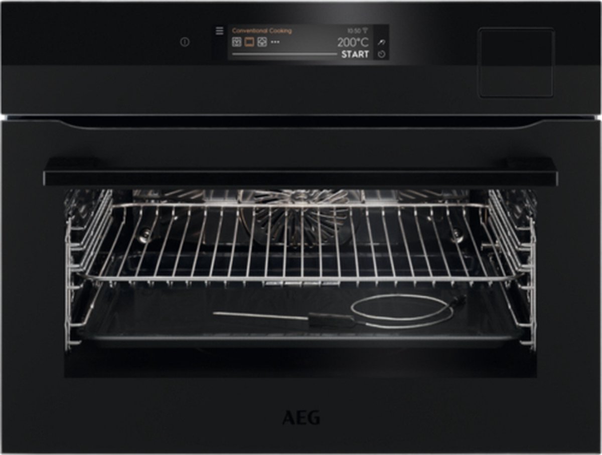 AEG 9000 SteamPro - Combi hetelucht- en stoomoven KSK898230T