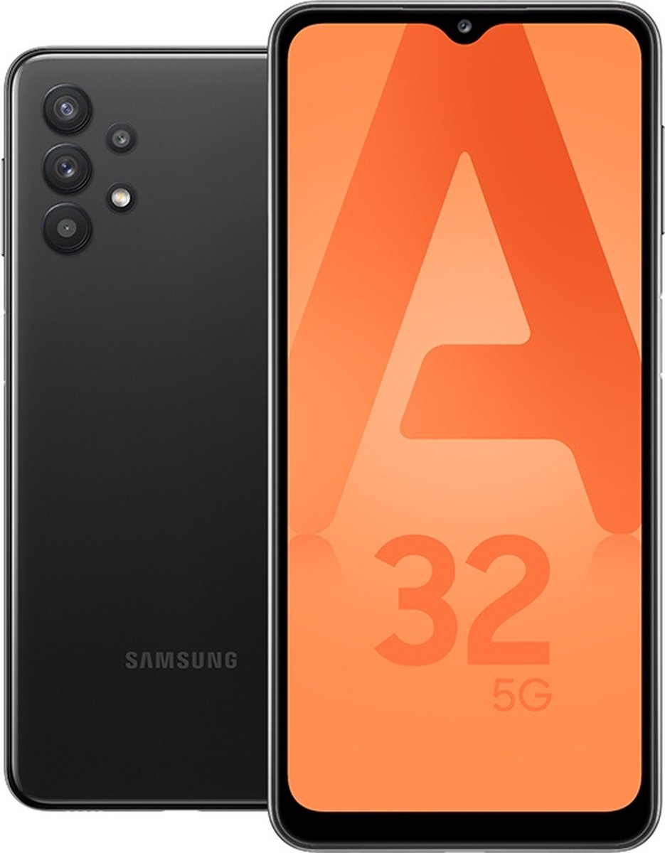 Samsung Galaxy A32 5G SM-A326B 16,5 cm (6.5") Dual SIM USB Type-C 4 GB 128 GB 5000 mAh Zwart