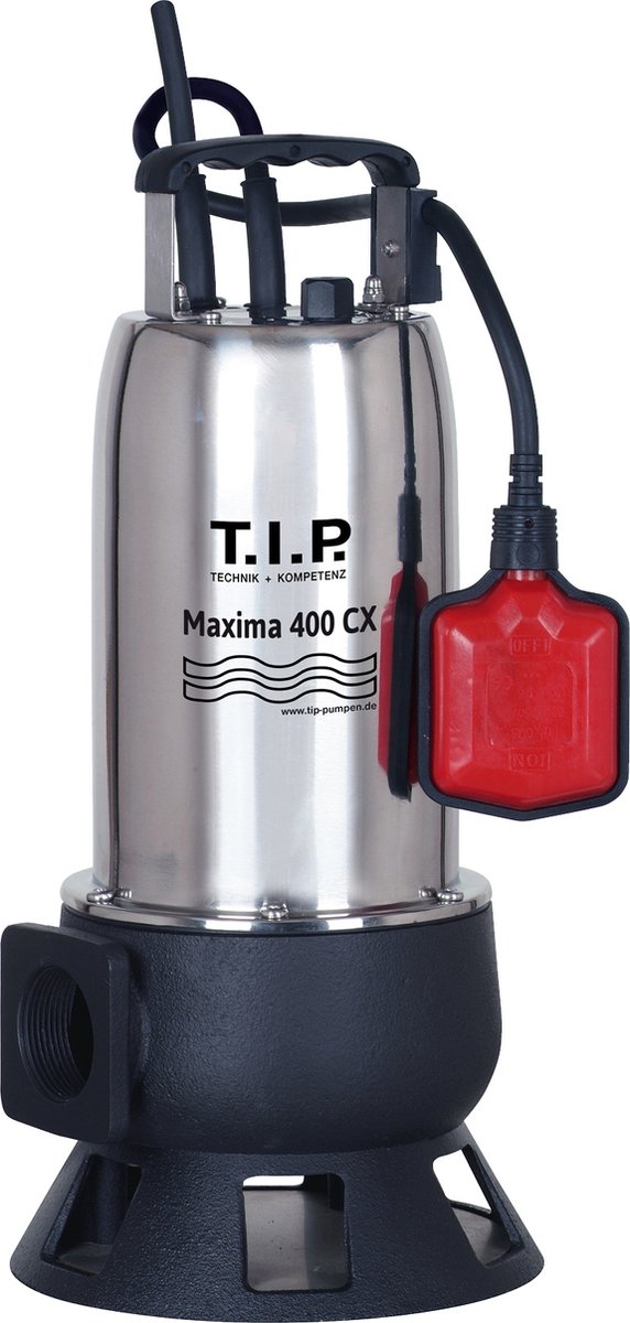 T.I.P. - Technische Industrie Produkte Maxima 400 CX 30140 Dompelpomp voor vervuild water 24000 l/h 9 m
