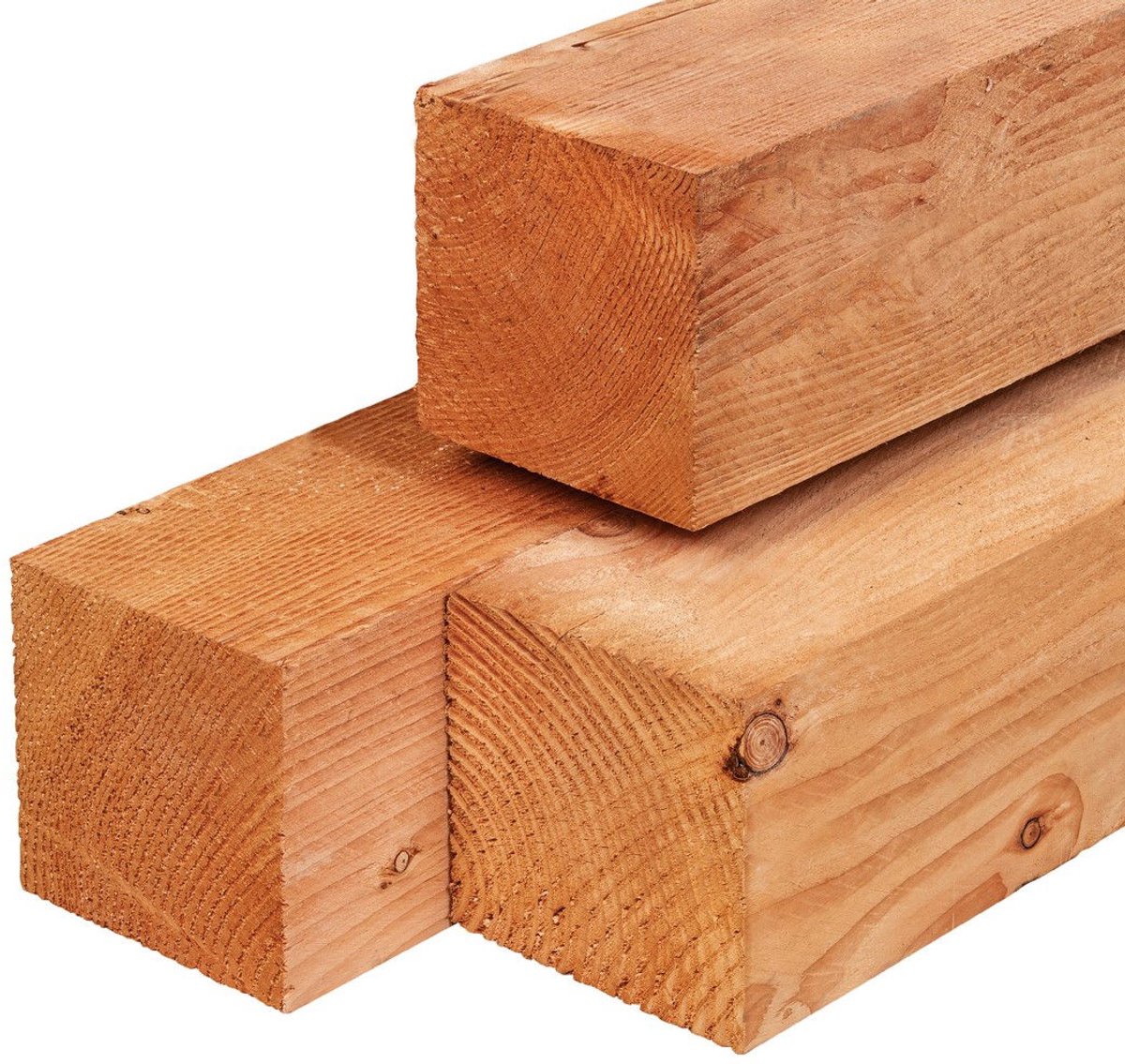 Paal Red Class Wood 14,0x14,0x500 cm Tuindeco - Tuindeco