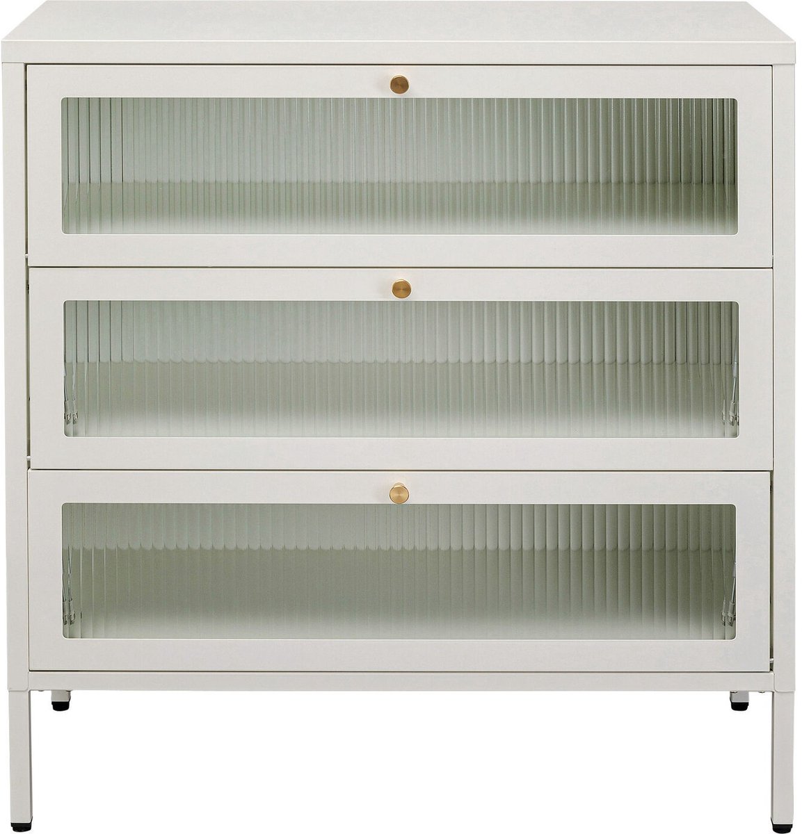 Kare Design Naxos Dressoir wit 3 deuren
