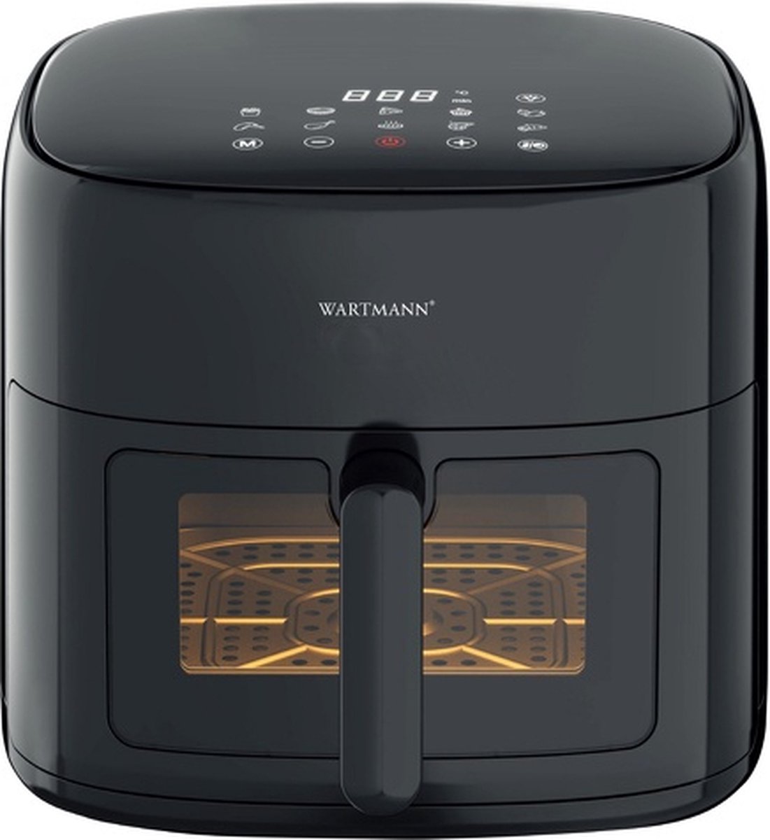 Wartmann Airfryer / Heteluchtfriteuse WM-2408 AF - 1500 W - 6 liter