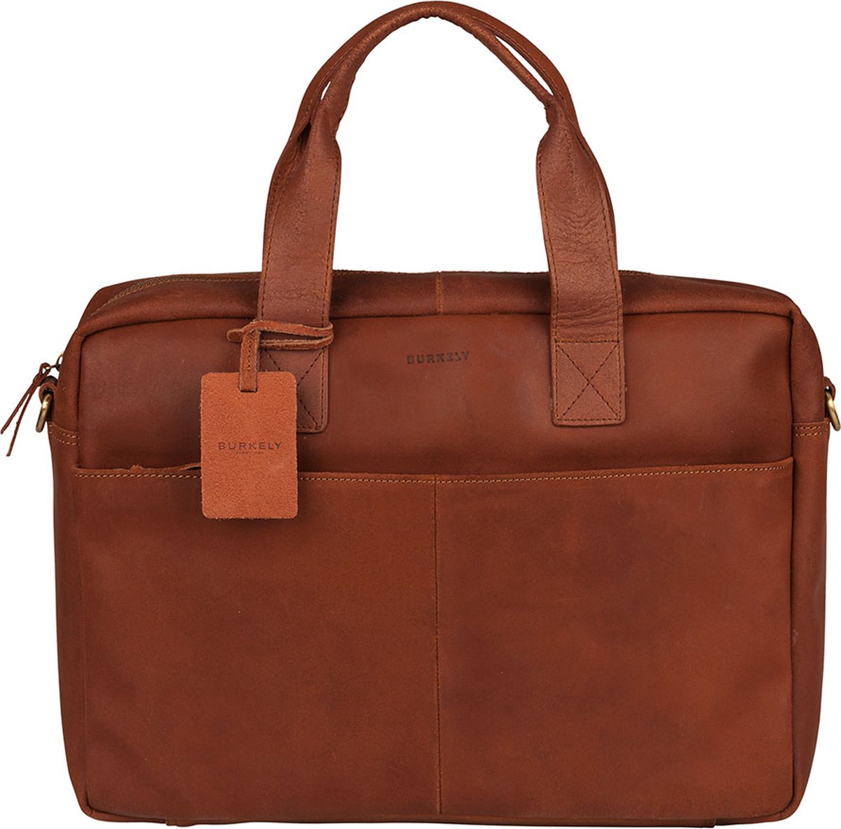 Burkely Vintage Laptop Bag 15.6 cognac