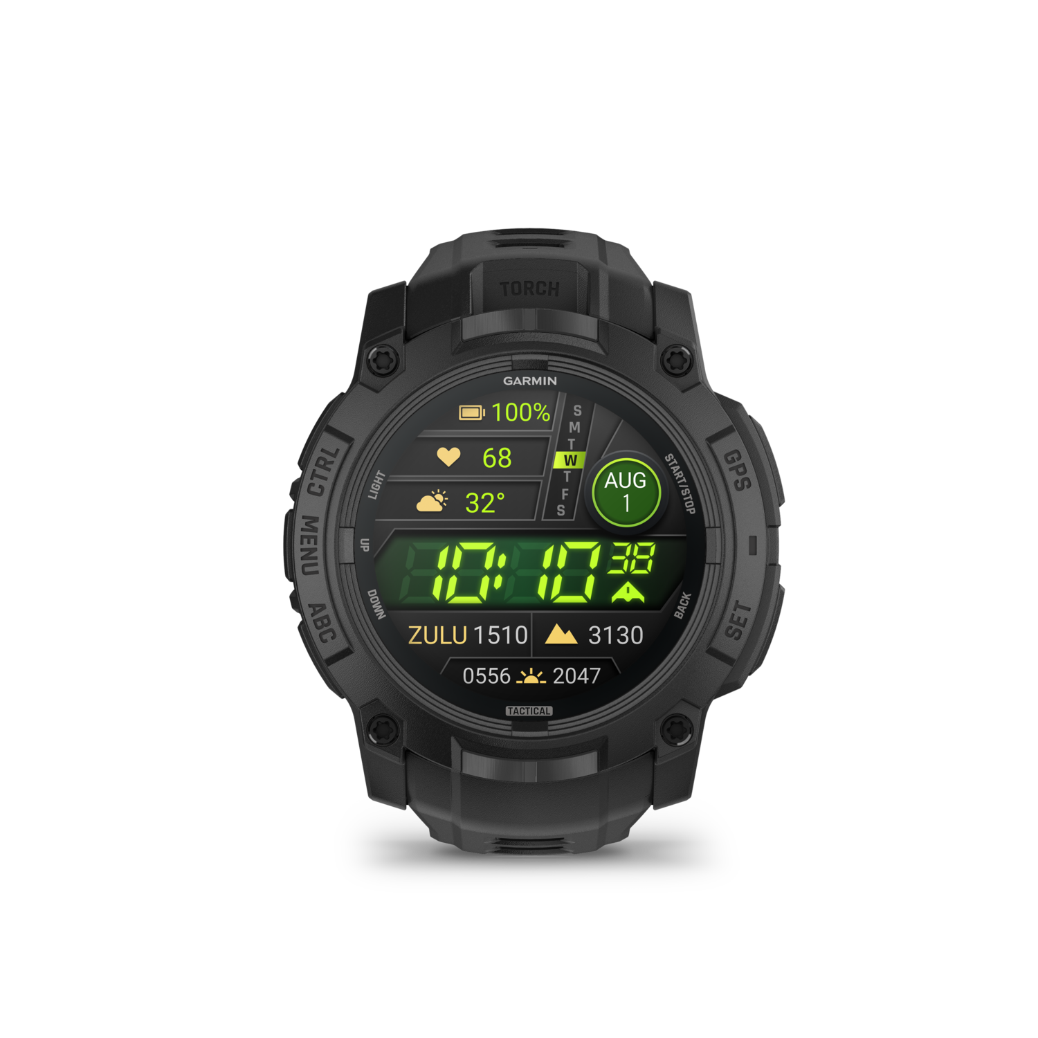 Garmin Instinct 3 Tactical Smartwatch Zwart